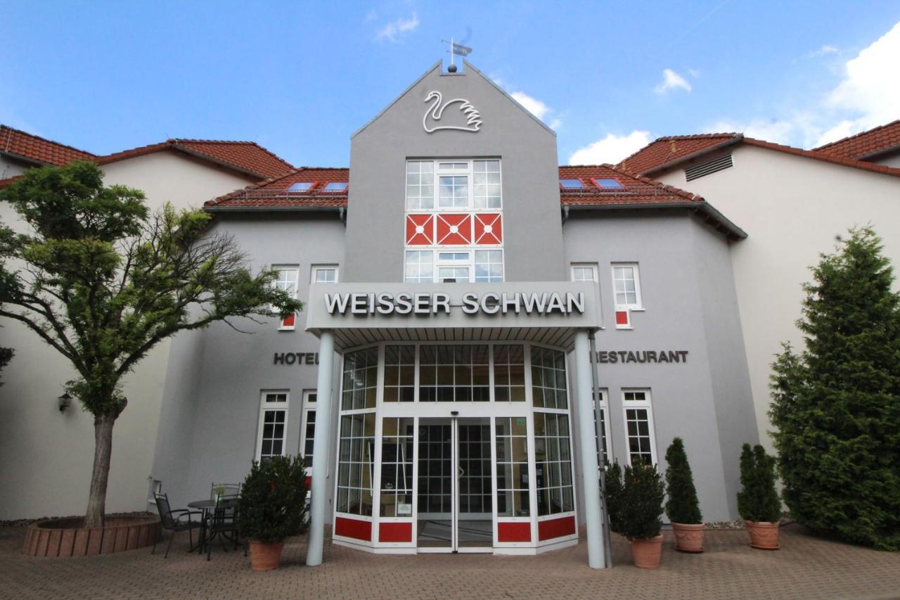 Hotel Weisser Schwan Эрфурт Экстерьер фото